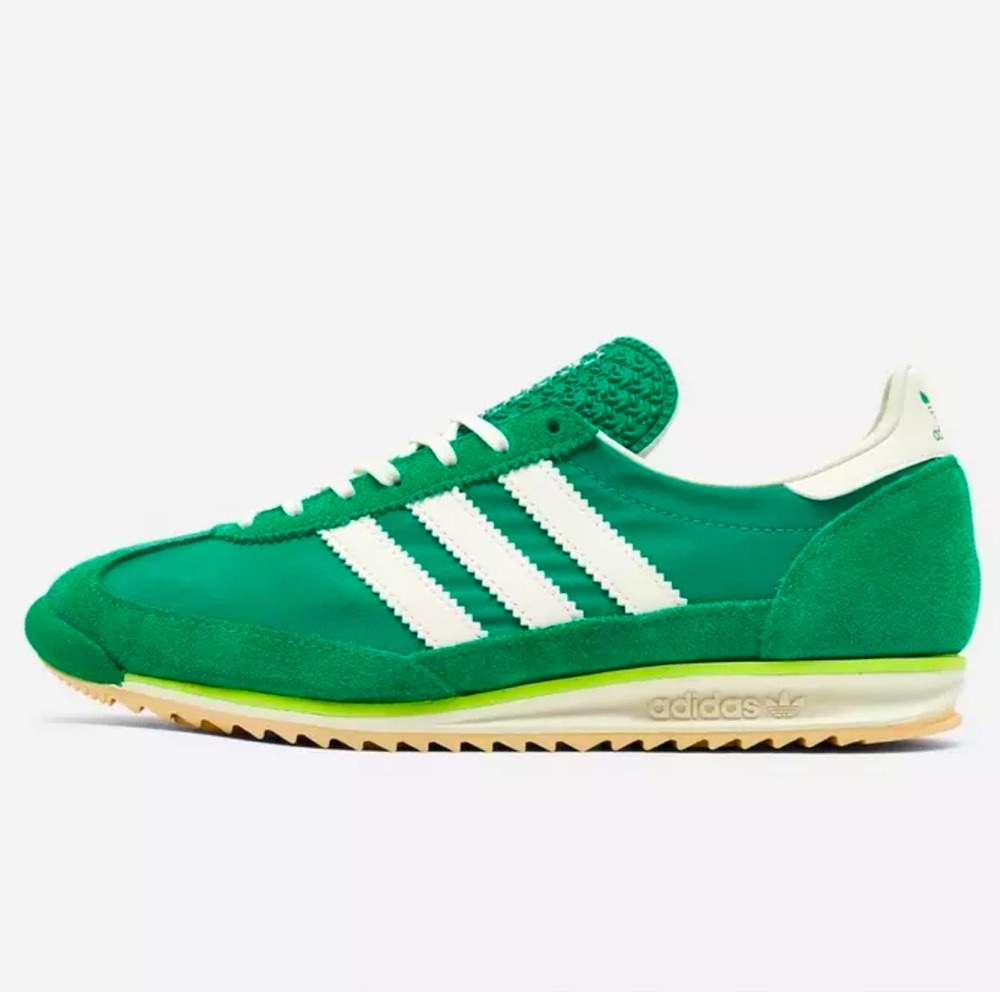 💚 ADIDAS SL 72 COURT GREEN 💚 - Picture 2 of 4